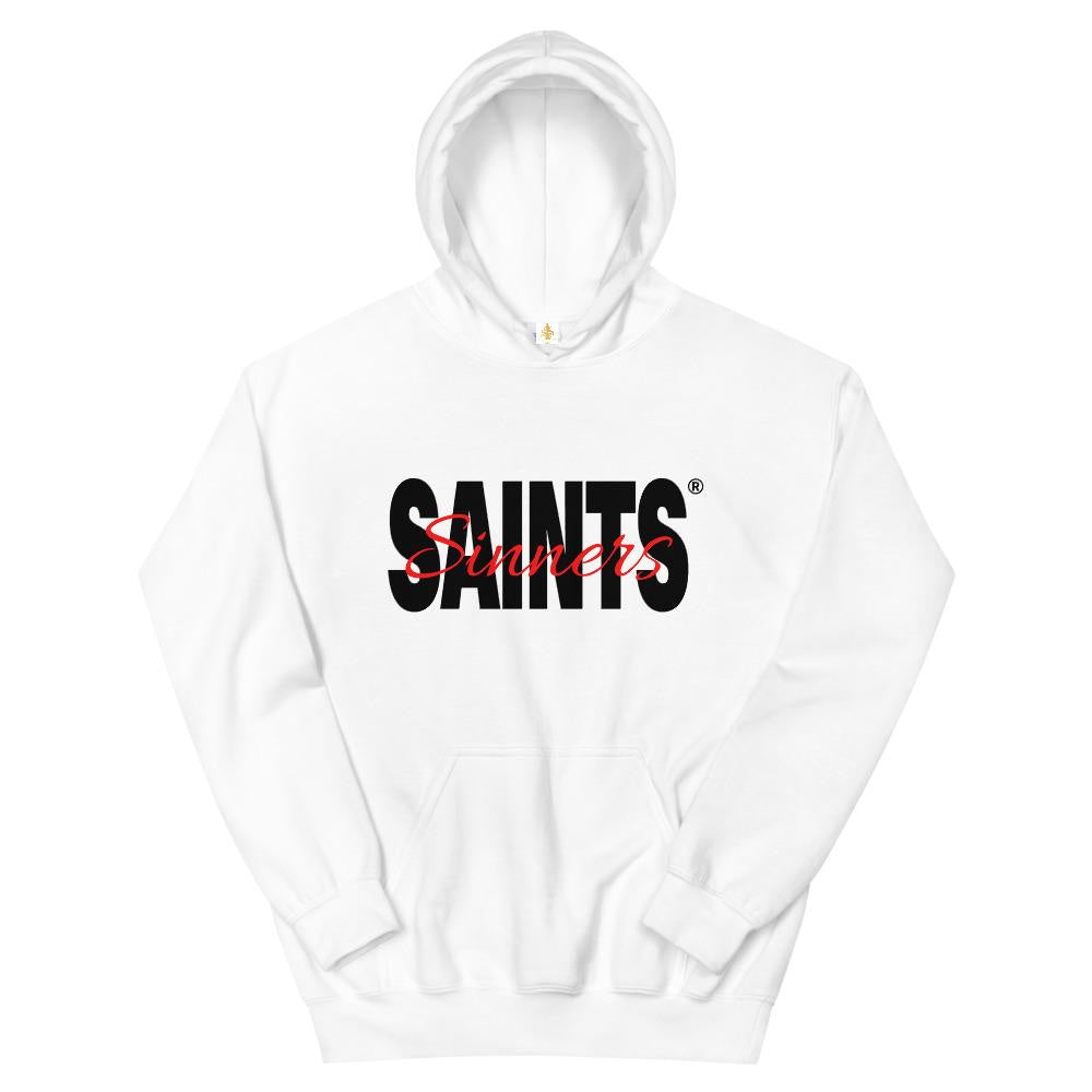 Signed across Hoodie (Men, Women) - colors (White, Tan, Pink, Blue) - TheSinners2Saints